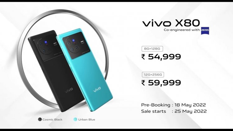 Vivo X80 Series Goes for First Sale in India Today at 12 Noon Via Flipkart: Bank Offers, Price, and Specifications