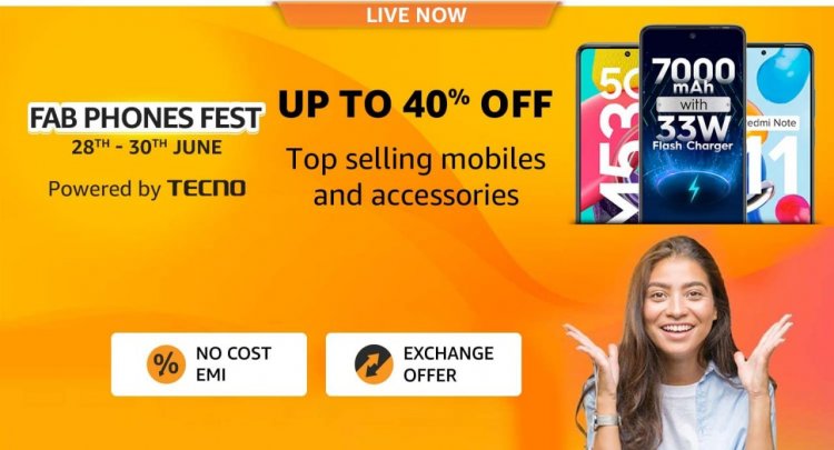 Amazon Fab Phones Fest is Now Live, With Discounts on The OnePlus Nord CE 2, OnePlus 10R, iQOO Z6, and More