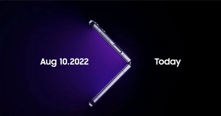 Prior to The Official Galaxy Unpacked 2022 Event, a Samsung Galaxy Z Fold 4 Video Teaser Was Leaked.