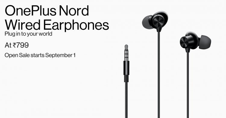 OnePlus Introduces Budget Nord Wired Earphones With 3.5mm Audio Jack: Price in India and Availability, Specifications and Other Details