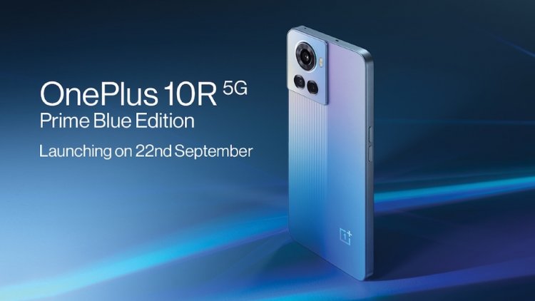OnePlus 10R 5G Prime Blue Edition has been launched at Amazon's Great Indian Festival Sale
